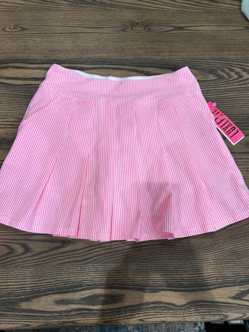 Lilly Pulitzer Pink Pleated Skirt
